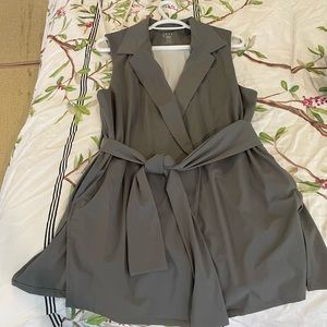 Aday wrap vest with pockets